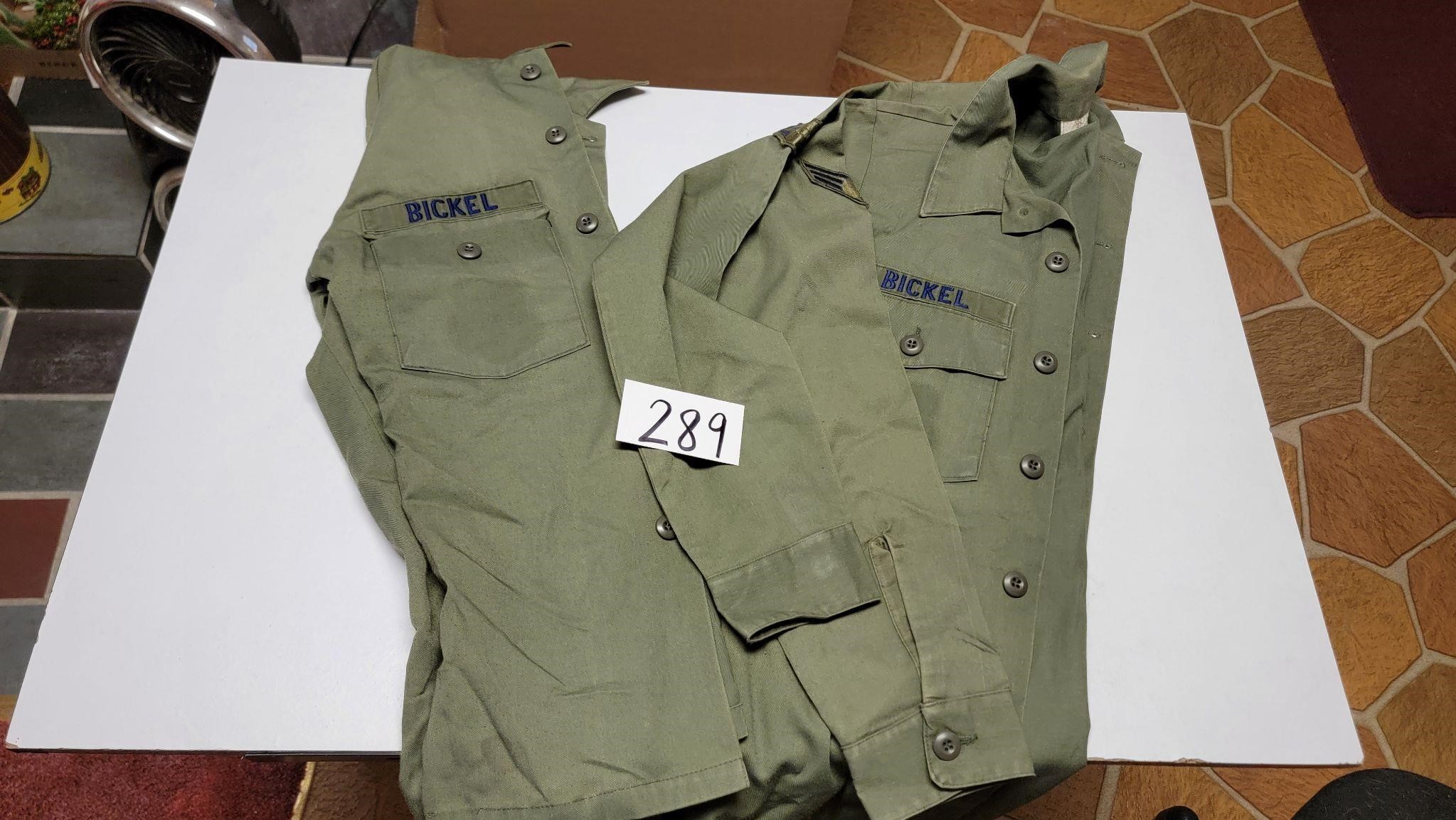Two Air Force Fatigues