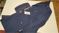 Air Force Dress Blue Jacket and Side Cap
