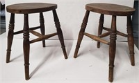 Two Antique Footstools