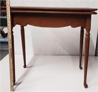Antique Folding and Swiveling Card Table