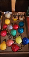 FLAT UNTESTED G.E. MAZDA LAMP BULBS VARIOUS COLORS