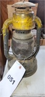 ANTIQUE BARN LANTERN- SHOWS WEAR