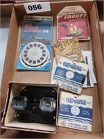 ANTIQUE VIEWMASTER & SEVERAL PICTURE DISCS
