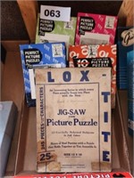 LOT OF 5 VTG. JIGSAW PUZZLES