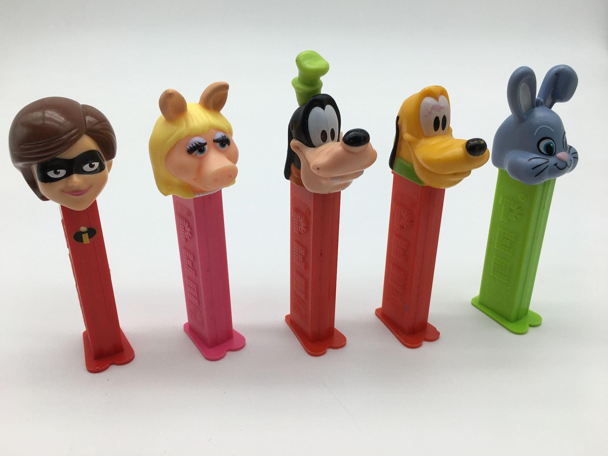 Lot Of Pez Candy Dispensers