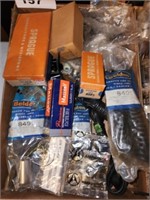 LOT VARIOUS RADIO CORDS- ELECTRICAL PARTS