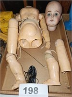 BISQUE BABY DOLL PARTS