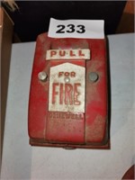 GAMEWELL FIRE PULL ALARM BOX