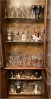 Glassware clean up lot in cabinet