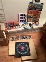 Jigsaw puzzles and toys