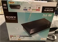Sony Blu-ray DVD player --NEW open box
