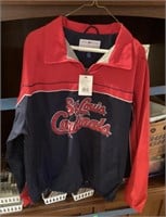 NEW St. Louis Cardinals pullover w/tags Size L