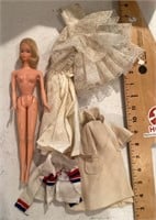 1966 Barbie doll with clothes
