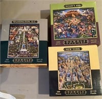 3 NEW jigsaw puzzles