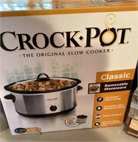 Oval Crock Pot slow cooker --6.5 quarts