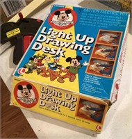 Vintage Mickey Mouse Club drawing desk