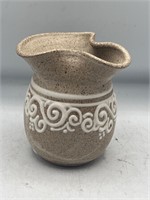 Small pottery vase or creamer