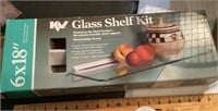 KV 6x18 glass shelf kit