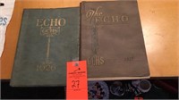 1926 and ‘27 Gillespie High School yearbooks