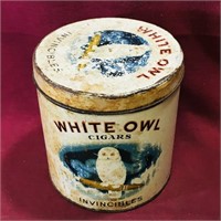 White Owl Cigars Can (Vintage)