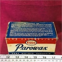 Box Of Esso Parowax (Vintage)