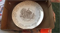 Macoupin co. Courthouse centennial plate