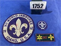 Boy Scout Badges, 1967 Canada, Purple, 1967