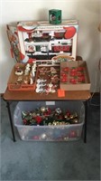 Large Xmas lot and table