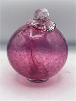 Art glass  Ball Fuchsia