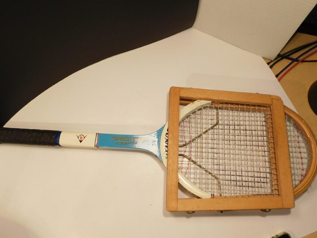 Raquette de tennis Dunlop  virginia Wade signature