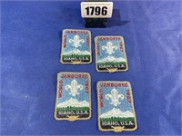 Scout Badges, World Jamboree 1967 Idaho Qty:4