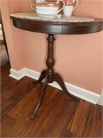 Vintage demi lume hall table