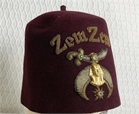 ZEM ZEM MASONIC HAT AND OTHER CEREMONIAL HATS