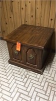End table cabinet