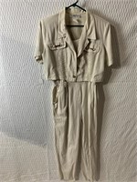 PICCALINO PETITES 2 PC JUMPSUIT WITH COVER UP