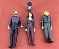 1993 Star Trek figures  Hard plastic  1- Mr. Spock