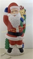 *LPO* Santa w/gift bag blow mold  42" tall