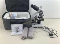 * Computer run microscope with soft case