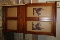 Cottage Style Cabinet with Moose