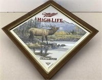 * Miller High Life Beer Elk mirror