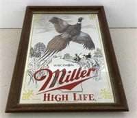 * Miller High Life Wisconsin Pheasant mirror