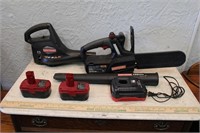 Craftsman Battery Chain Saw & Blower