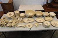 Large Set of Pfaltzgraff Stoneware Dinnerware