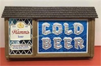 *LPO* Rare 1960's Hamm's Beer "Cold Beer"