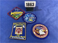 Scout Badges, 2007 Scouting Jamboree, Qty:3,