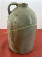 * Antique tall handled stoneware jug