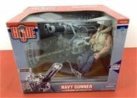 G.I. Joe Navy gunner NIB  12x12x15