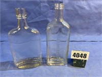 Antique Bottles, J.R. Watkins & Clear Glass