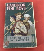 Vtg 1942 Bow Scouts of America handbook for boys