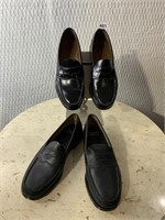 MEN’S SHOES TWO PAIR WEEJUNS SIZE 10 BLACK
